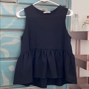 Zara Black Tank